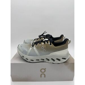 On Men’s Cloudsurfer Trail Waterproof Running Shoes Safari Mineral Size 8